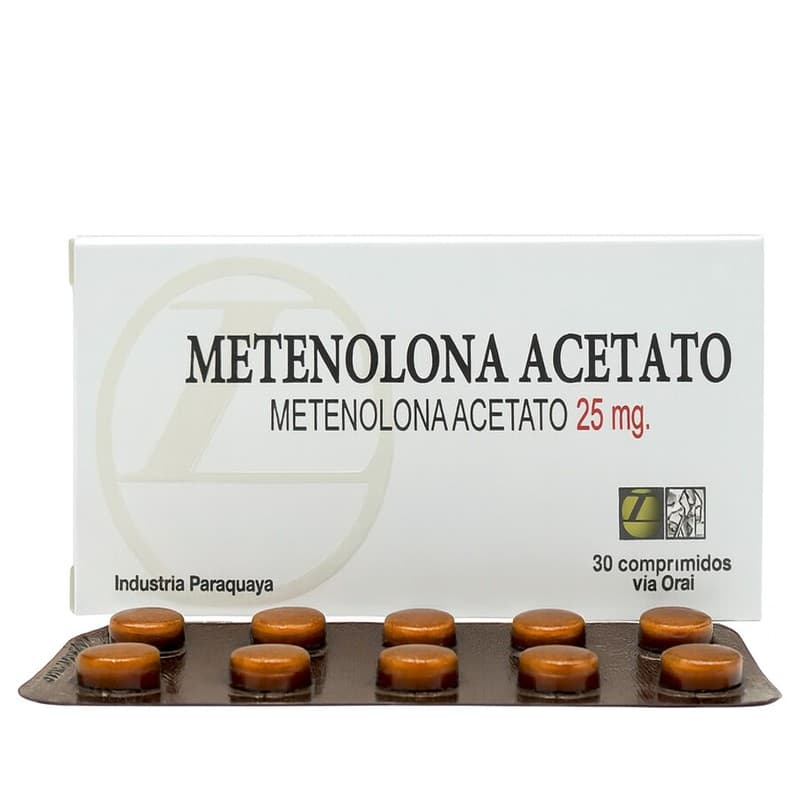 Primoboland Oral 25mg – Metenolona Acetato — Kit 5un – TESTO