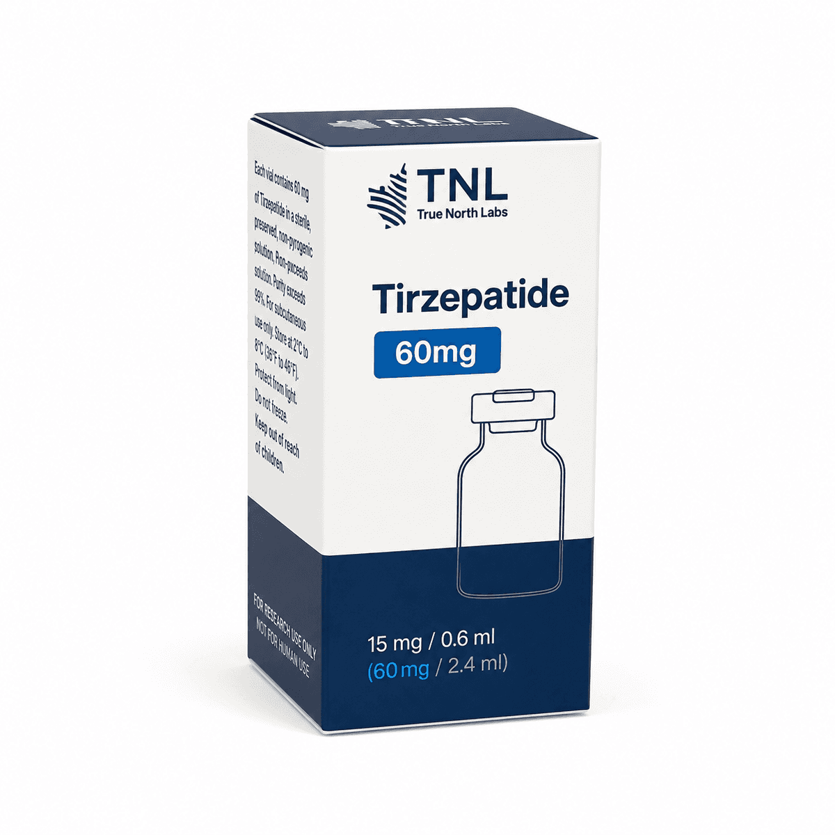 TNL Tirzepatide 15mg — 04 Vials – Controle Metabólico