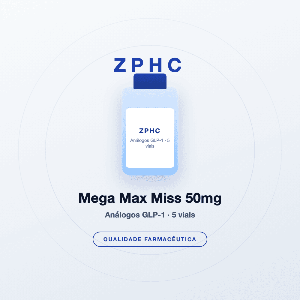 ZPHC Mega Max Miss 50mg — 5 Vials – Análogos GLP-1
